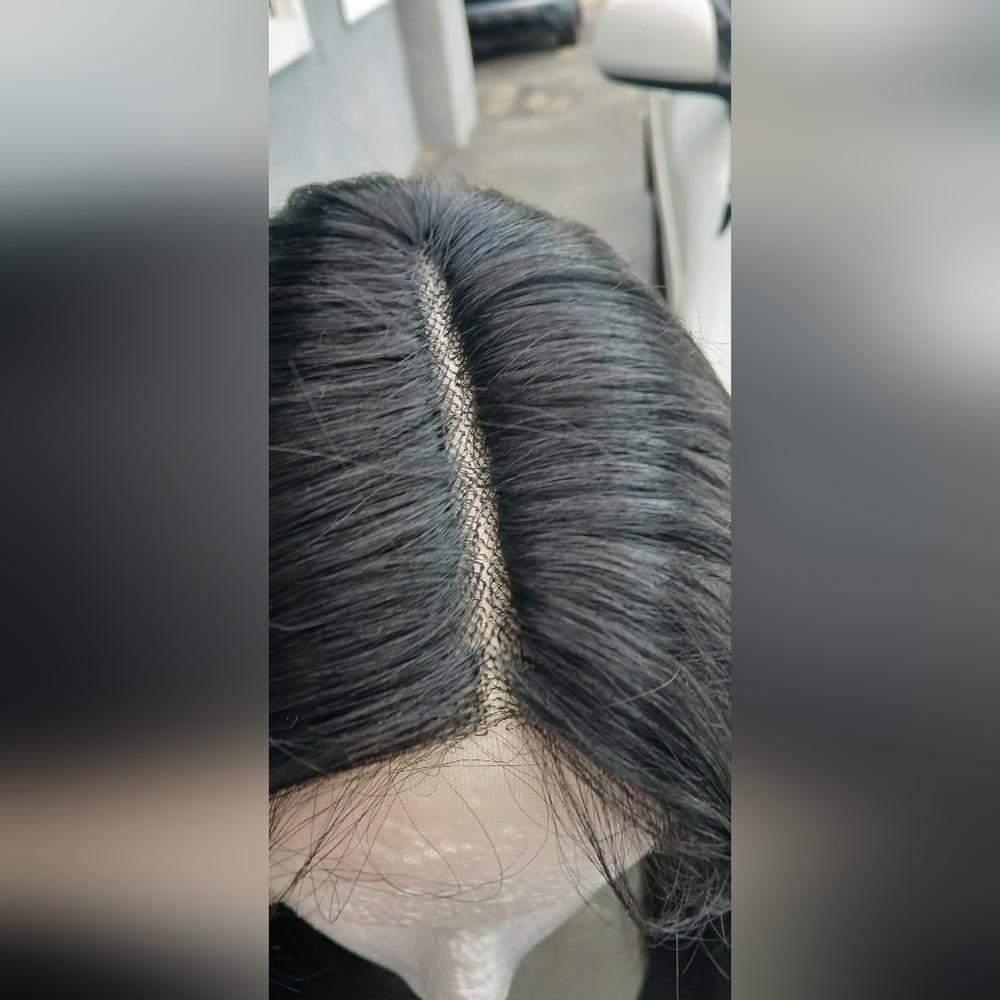 Classic Straight 1B/30 Women’s Wig - Unbranded - Picture 6 of 8